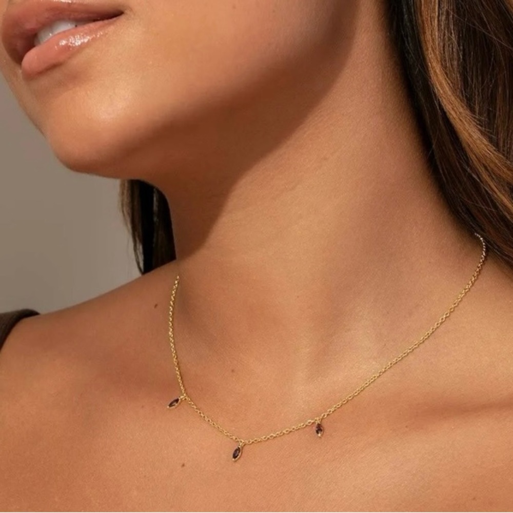 Uncommon James Dainty Gem Necklace